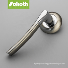 UK market polish modern interior entry door lever door handles